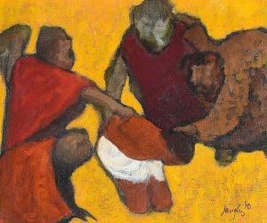 MURPHY Anthony 1956,FIGURATIVE COMPOSITION,Ross's Auctioneers and values IE 2018-10-10