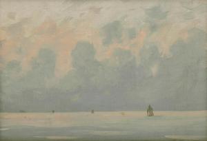 MURPHY Hermann Dudley 1867-1945,Calm Sea,Grogan & Co. US 2023-05-06
