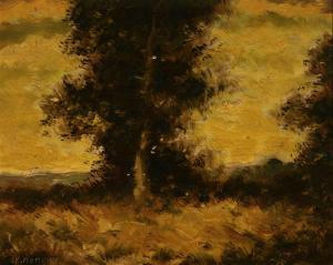 Murphy John Francis 1853-1921,Tree in a landscape,John Moran Auctioneers US 2010-06-15