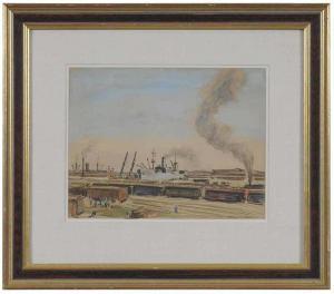 MURPHY Jr. Christopher P.H 1902-1969,The Shipyards,Brunk Auctions US 2018-01-26