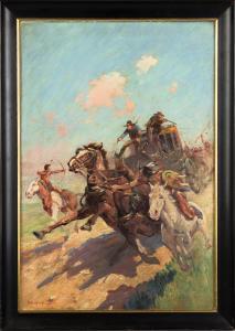 MURPHY Jr. Henry Cruse 1886-1931,War Paint and Powder Horn,1929,Cottone US 2016-11-12