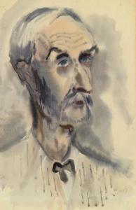 MURPHY Minnie Lois 1901-1962,Portrait of an Old Man.,1934,Swann Galleries US 2009-11-20