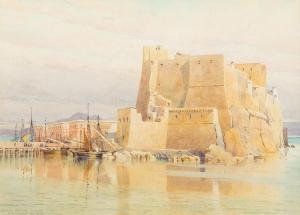 MURRAY Alexander H. Hallam 1854-1934,Castell Del'Ovo, Naples,Rowley Fine Art Auctioneers 2018-09-11