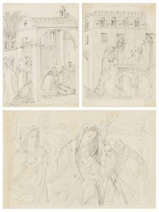 MURRAY Charles Fairfax 1849-1919,A collection of studies,Christie's GB 2017-12-13