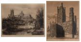 MURRAY Charles Oliver 1847-1924,A view of Ely,Mallams GB 2017-07-05