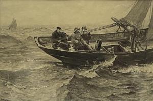 MURRAY Charles Oliver 1847-1924,The Three Fishers,David Duggleby Limited GB 2022-02-19