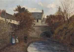MURRAY Eben H 1800-1800,A stroll by the canal,Christie's GB 2004-02-19