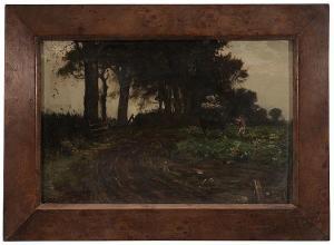 MURRAY Eben H 1800-1800,Harvest Scene,Brunk Auctions US 2014-07-12