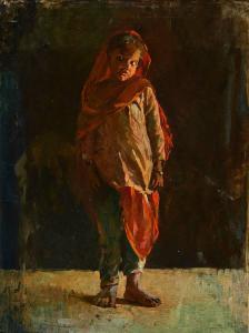 MURRAY Eileen 1885-1962,STUDY OF A CHILD (DEHLI),Whyte's IE 2023-12-13