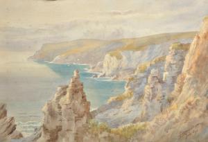 MURRAY Florence E 1800-1900,A Coastal Scene,John Nicholson GB 2017-03-29