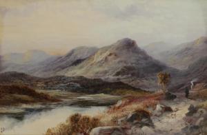 MURRAY J.,A highland scene with a figure passing a cottage t,Duke & Son GB 2018-02-22