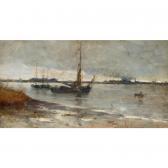 MURRAY John Reed 1861-1906,barges on the scheldt,Sotheby's GB 2004-05-26