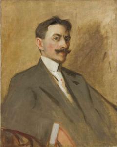 MURRAY MACKAY Edwin 1869-1926,Portrait of a Gentleman,Hindman US 2013-05-12