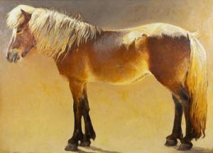 Murray Richard 1948,Flaxen Pony,Jackson Hole US 2023-09-16
