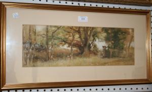 MURRAY W.Chant,View of a Woodsman in a Copse,1904,Tooveys Auction GB 2012-04-16