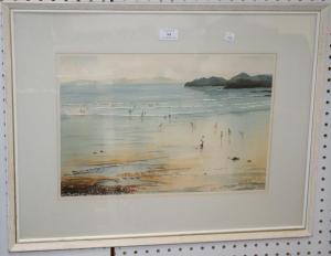 MURRILLS Claude 1915-2006,Wet Sands -Hope Cove,1978,Tooveys Auction GB 2013-05-15
