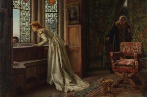 MUSCHAMP Francis Sydney 1851-1929,The interrupted conversation,1890,Bonhams GB 2024-11-13