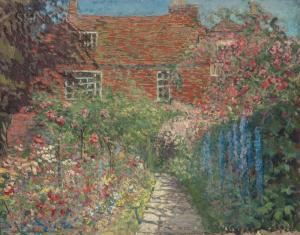 MUSGRAVE Arthur Franklin 1878-1969,Cottage Garden,Skinner US 2018-05-11
