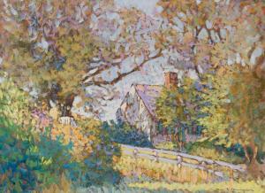 MUSGRAVE Arthur Franklin 1878-1969,House on the Hill,Altermann Gallery US 2018-08-11