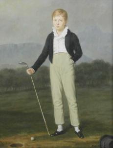 MUSIN Paul 1900-2000,The young golfer,Tennant's GB 2024-02-09