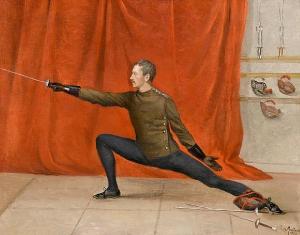 MUSITANO Papini 1800-1800,The Fencer,1897,Bonhams GB 2010-01-20