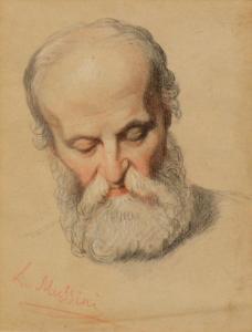 MUSSINI Luigi 1813-1888,Ritratto maschile,Meeting Art IT 2023-10-21