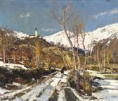 MUSSO Carlo 1907-1968,Val di Susa sotto la neve,Della Rocca IT 2008-12-03