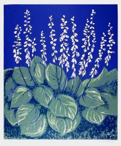 MUSTIN janet,Hosta Lilies,1980,Ro Gallery US 2024-03-23