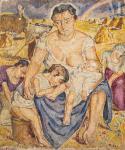 MUTER Marie Melania 1876-1967,Maternité aux moissons,1925,Millon & Associés FR 2025-06-27