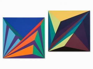 MUTHOFER Ben 1937,Geometric Compositions,1971,Auctionata DE 2016-10-20