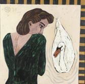 MUTSAERS Charlotte 1942,Leda and the swan,1985,Christie's GB 2011-06-01