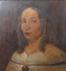 MUTTICH Kamil Vlasdislav 1873-1924,Žena s loknami,Antikvity Art Aukce CZ 2009-03-22