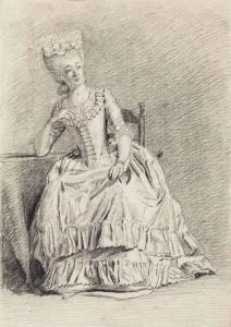 MUYS Nicolaes 1740-1808,A seated lady,Christie's GB 2015-05-13