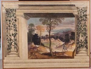 MUZIANO Girolamo 1528-1592,Paesaggio nei pressi del Castello di Rocca Sinibalda,Cambi IT 2021-11-24