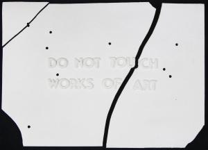 MYERS Gifford 1948-2019,Do Not Touch,1976-1982,Clars Auction Gallery US 2020-12-12