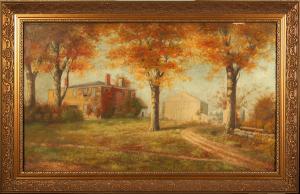MYERS J.G 1900-1900,House and barn,Dargate Auction Gallery US 2009-08-07