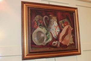 MYERS John H 1900-1900,Still life with shells and jug,Henry Adams GB 2016-04-13