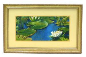 MYERS Liza 1900,Lilies and lily pads on the water,Winter Associates US 2016-06-27