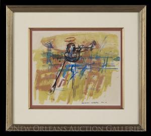MYERS Malcolm 1917-2002,Heralding Angel,1959,New Orleans Auction US 2016-03-13