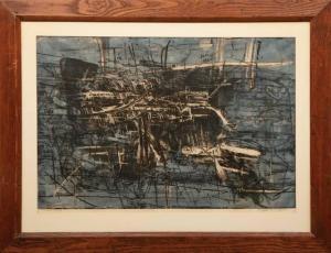 MYERS Malcolm 1917-2002,Miles Mood,1959,Neal Auction Company US 2021-12-09