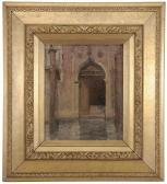 MYRICK Frank 1840-1914,Venetian Door,Brunk Auctions US 2015-09-11