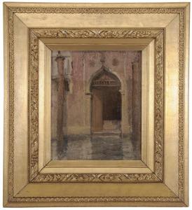 MYRICK Frank 1840-1914,Venetian Door,Brunk Auctions US 2015-09-11