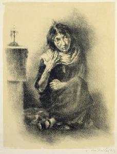 Nákostová E,Beggar woman,1953,Zezula CZ 2008-03-15