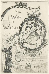 NÄGELE Snr. Reinhold, 1848-1940,Von Wein und Wiebele,1911,Winterberg Arno DE 2022-10-22