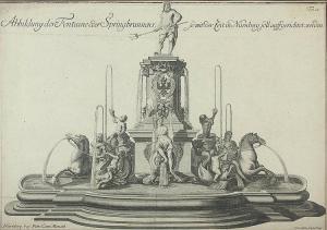 NüRNBERG,Abbildung der Fontaine,1760,Von Zengen DE 2016-06-11