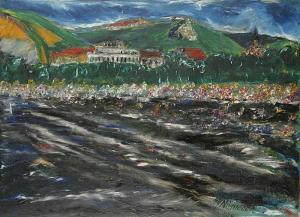 NěMEčEK Václav 1877-1959,The Vltava in Bráník,Palais Dorotheum AT 2009-05-23