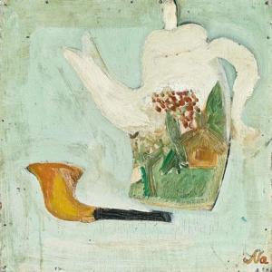 NA XU 1968,Teapot and Pipe (double-sided),Ravenel TW 2011-06-05