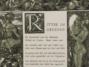 NAAGER Franz 1870-1942,Illustration eines Gedichtes,1895,Auctionata DE 2016-12-29