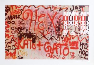 NAAR Jon 1920-2017,Nixon from Faith of Graffiti,1974,Ro Gallery US 2023-07-01