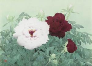 NABATAME Koichi 1933,Spring flowers,Mainichi Auction JP 2024-02-03